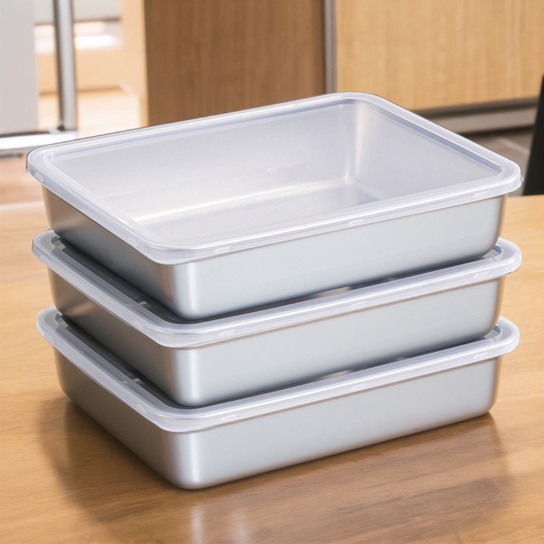 (OFERTA CALIENTE) Contenitore per alimenti in acciaio inox 304: massima freschezza e sicurezza