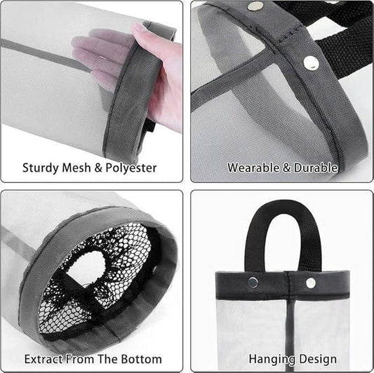 (30% di sconto) 5 sacchetti per la spazzatura da cucina e per la spesa