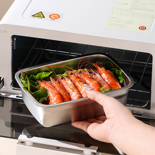 (30% di sconto) Contenitore per alimenti in acciaio inossidabile 316 con coperchio per sottovuoto