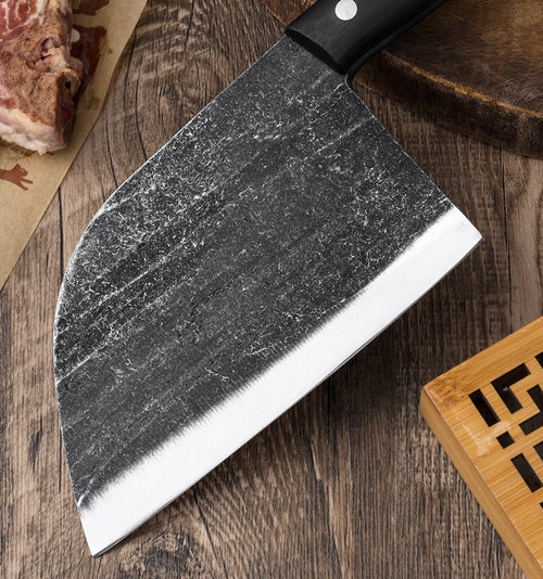 (OFERTA CALIENTE) Mannaia forgiata a mano ad alto tenore di carbonio