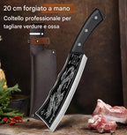 (OFERTA CALIENTE) Coltello Del Drago Nero Acciaio Al Titanio