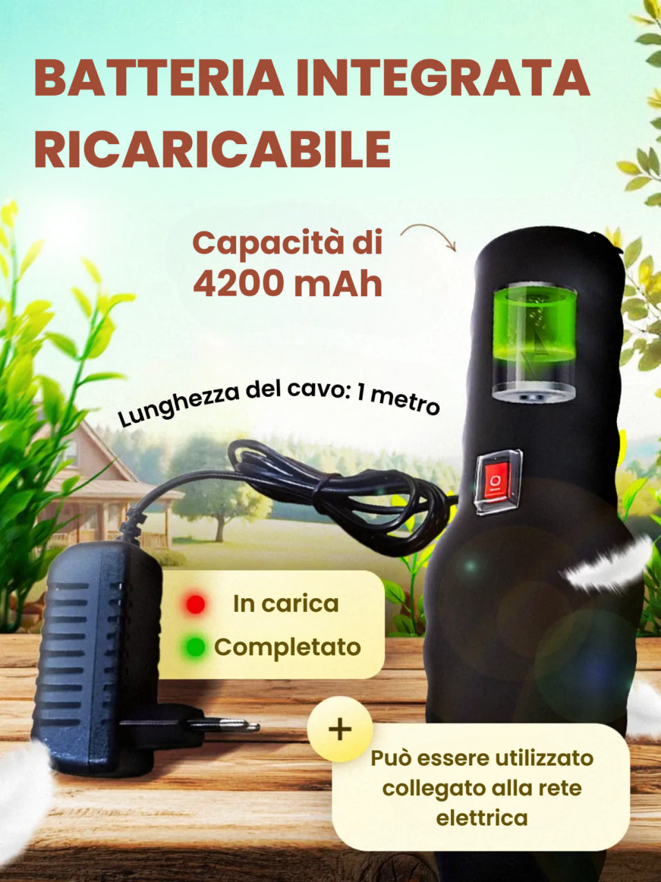 (SCONTO DEL 30%) 🇮🇹 Macchina per la rimozione delle piume di pollame ad alta potenza, portatile con caricatore rapido